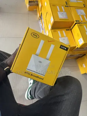 MTN Universal Broadband 4g Router, + Backup Battery