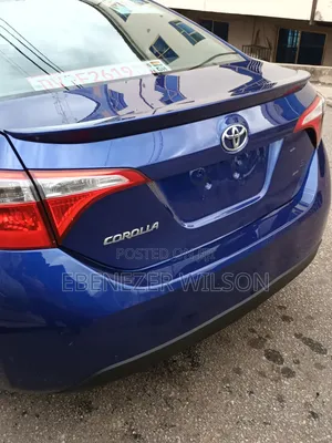 Toyota Corolla 2016 Blue