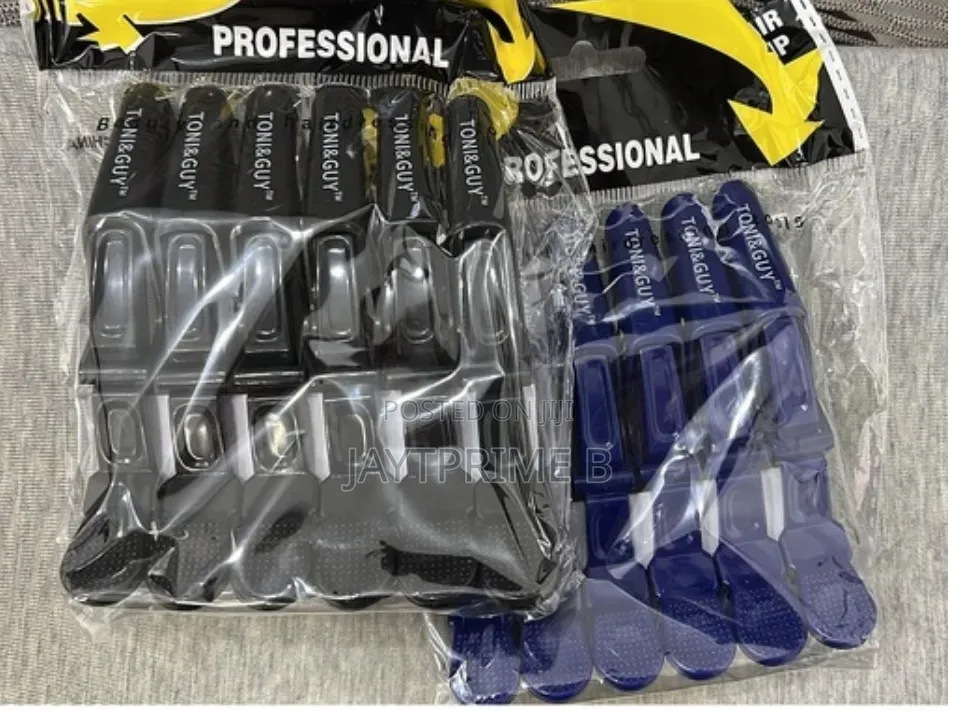 Toni Guy Crocodile Hairdressing Clips 5pcs