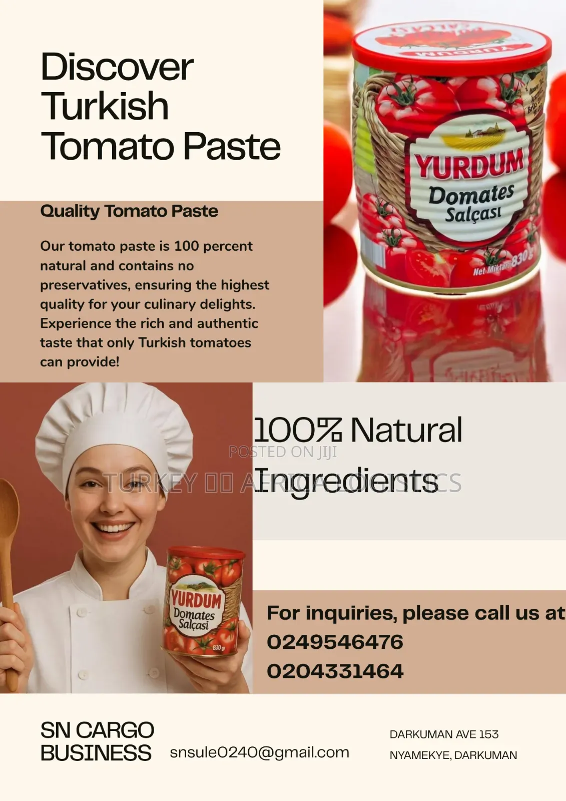 Turkish Tomato Paste
