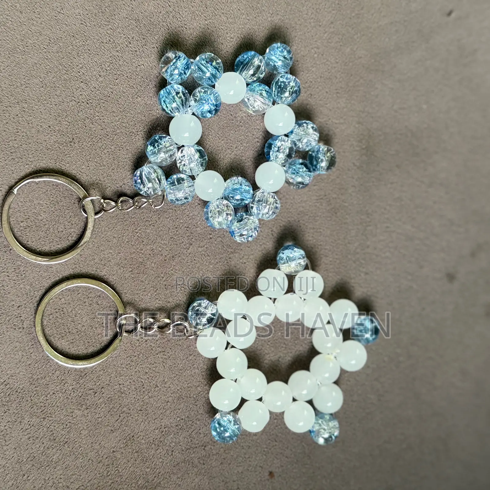 Handmade Beaded Keychains