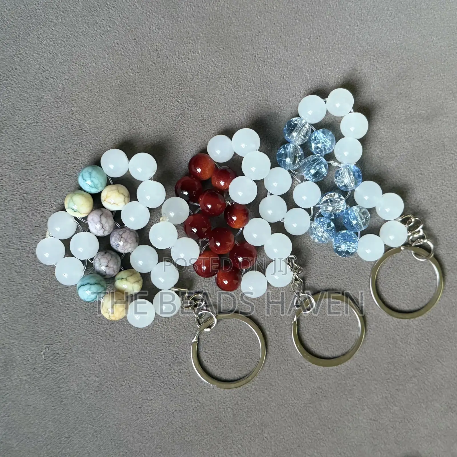 Handmade Beaded Keychains