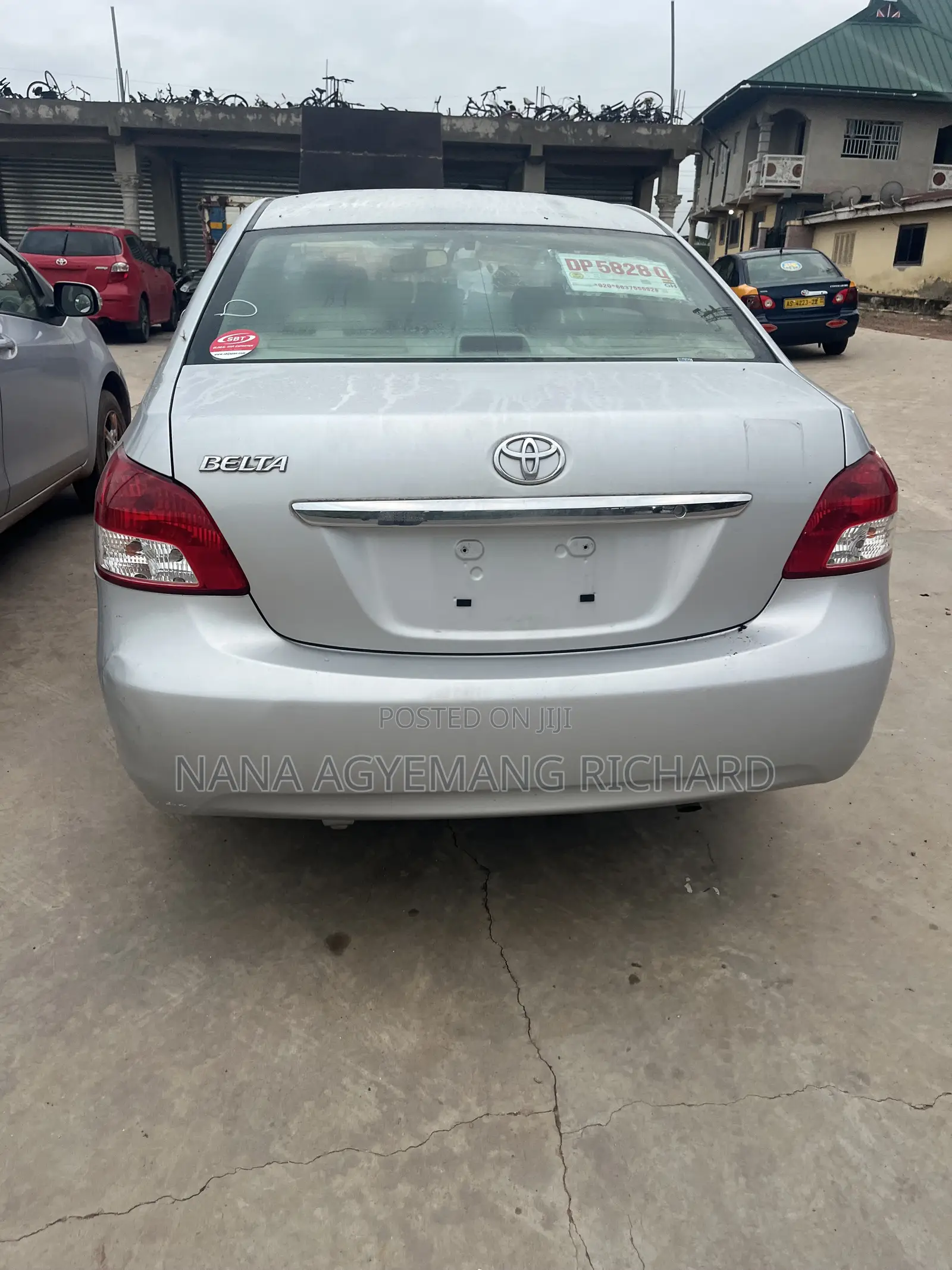 Toyota Belta 2010 Blue