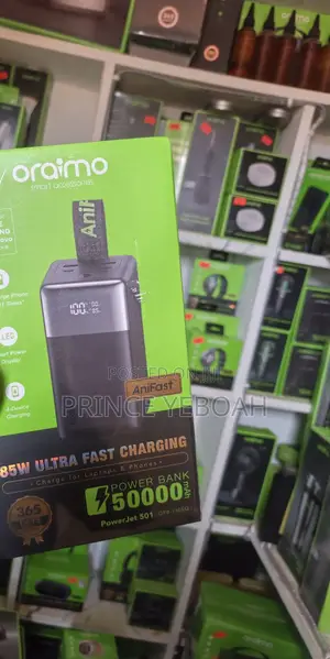 Oraimo Powerjet 501 50000mah 85w Ultra Fast Power Bank – Brand New