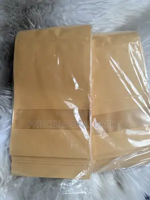 Kraft Paper Bag For Packaging 16*26cm In Size -50 Pcs