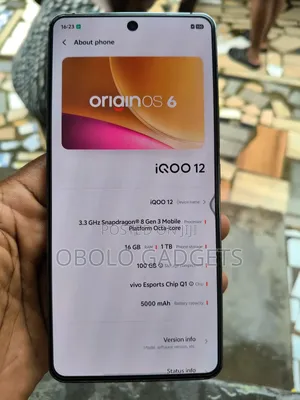 iQOO 12 512 GB Black