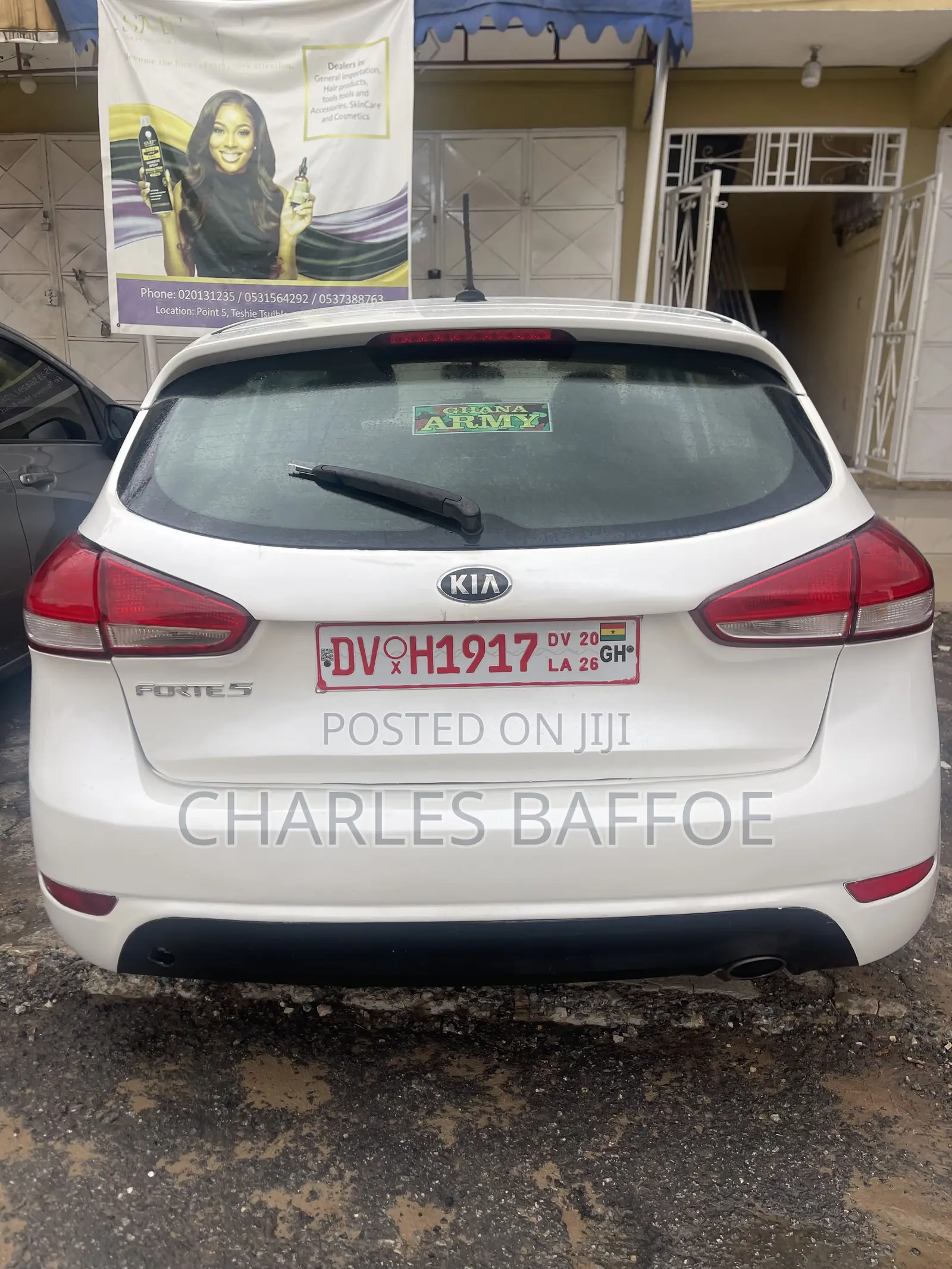 Kia Forte SX Hatchback 2016 White