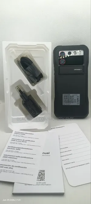 New Doogee V20 256 GB Black