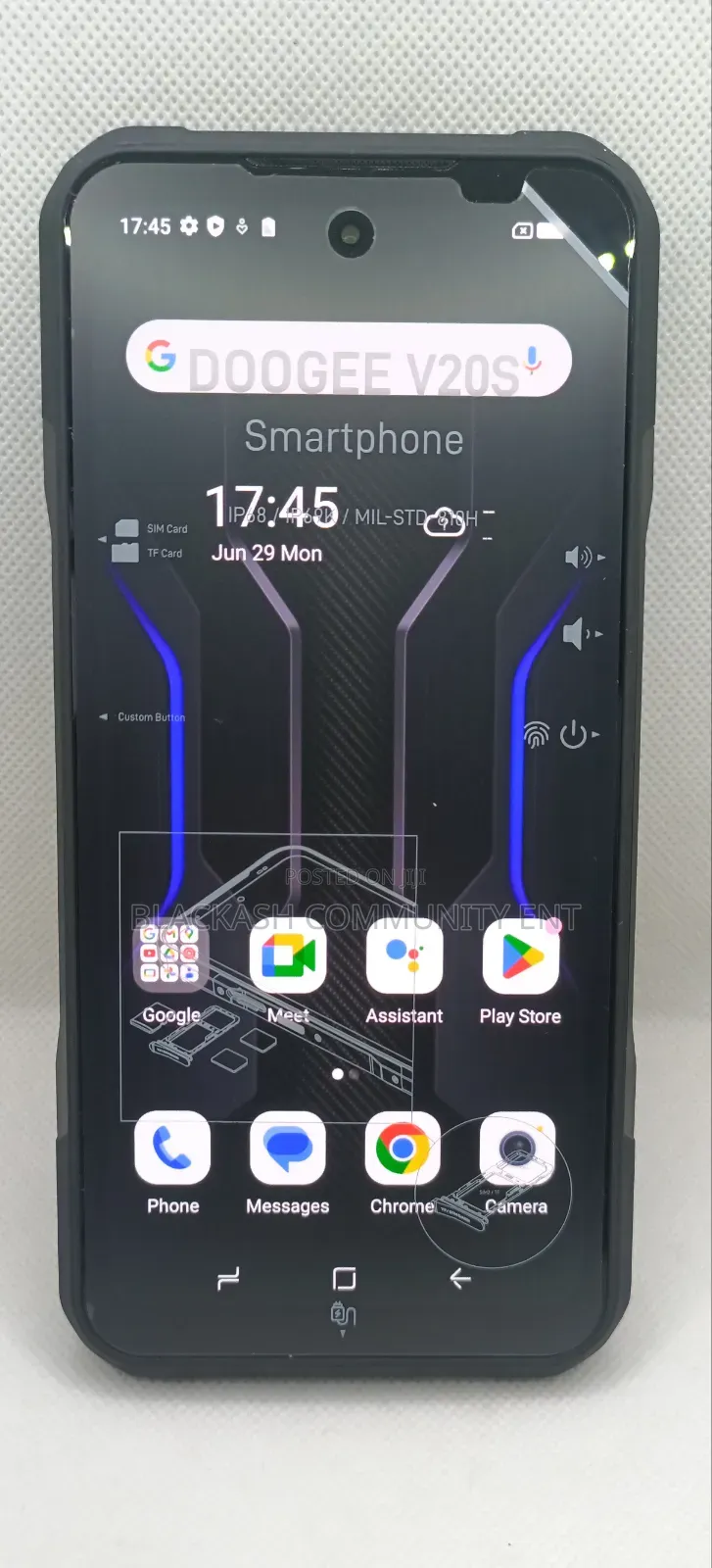 New Doogee V20 256 GB Black
