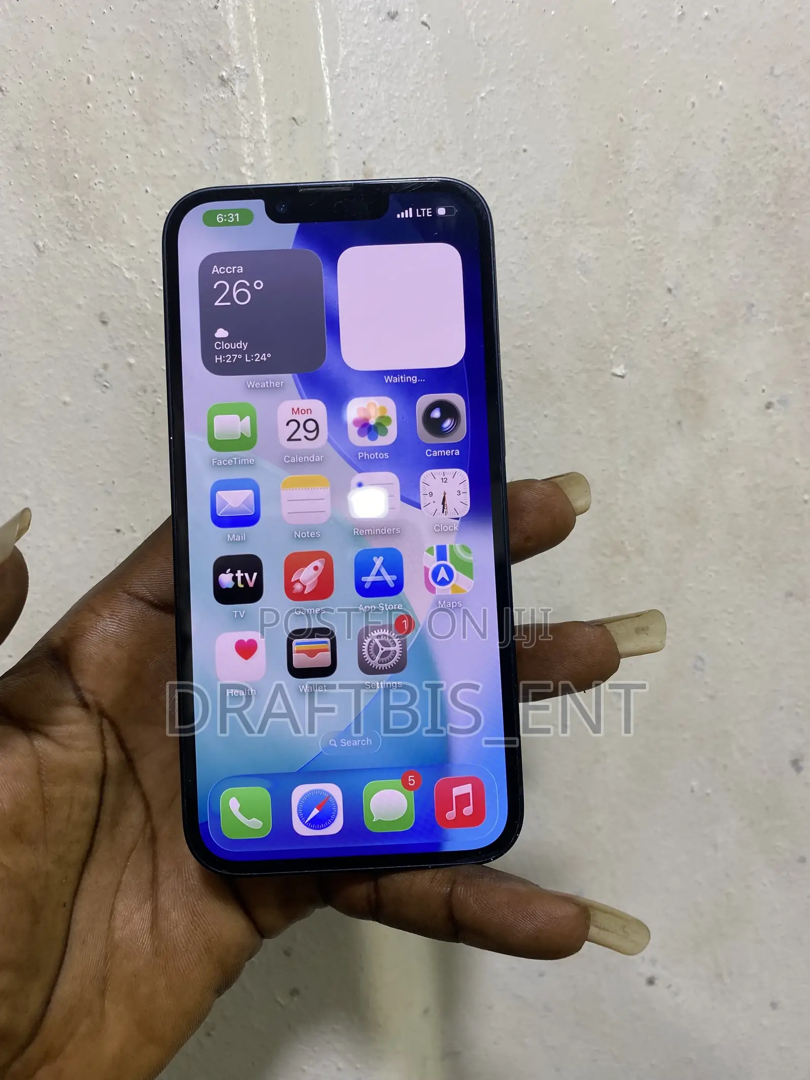 New Apple iPhone 13 128 GB Blue