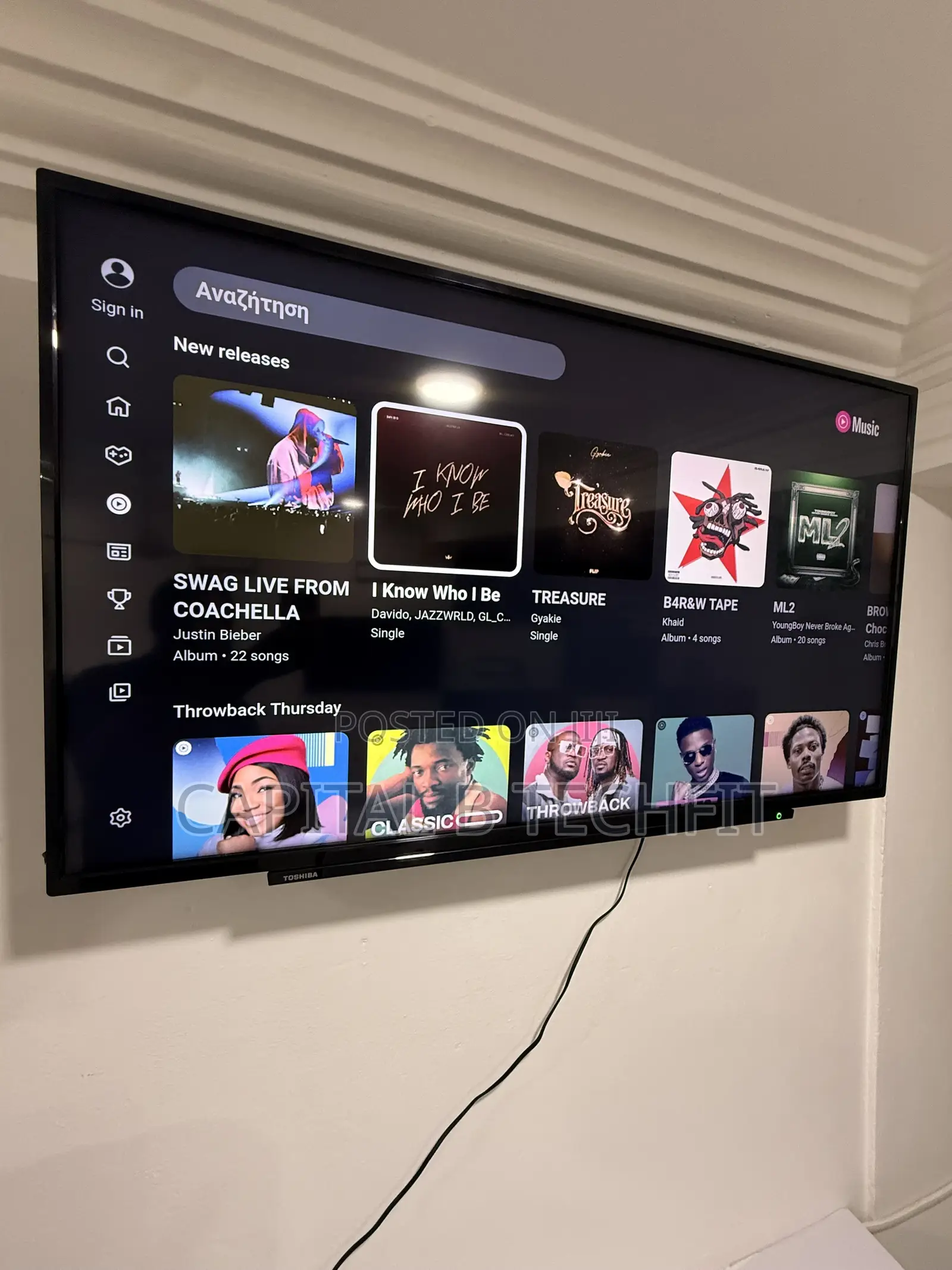 50inches Full Digital Satellite Ultra Hd Led Smart Toshiba TV