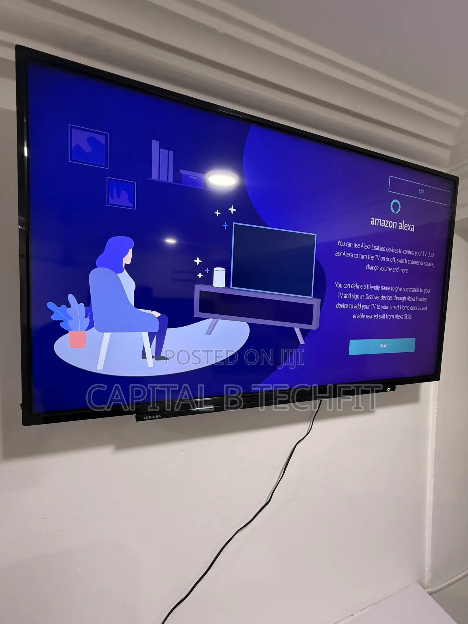 50inches Full Digital Satellite Ultra Hd Led Smart Toshiba TV