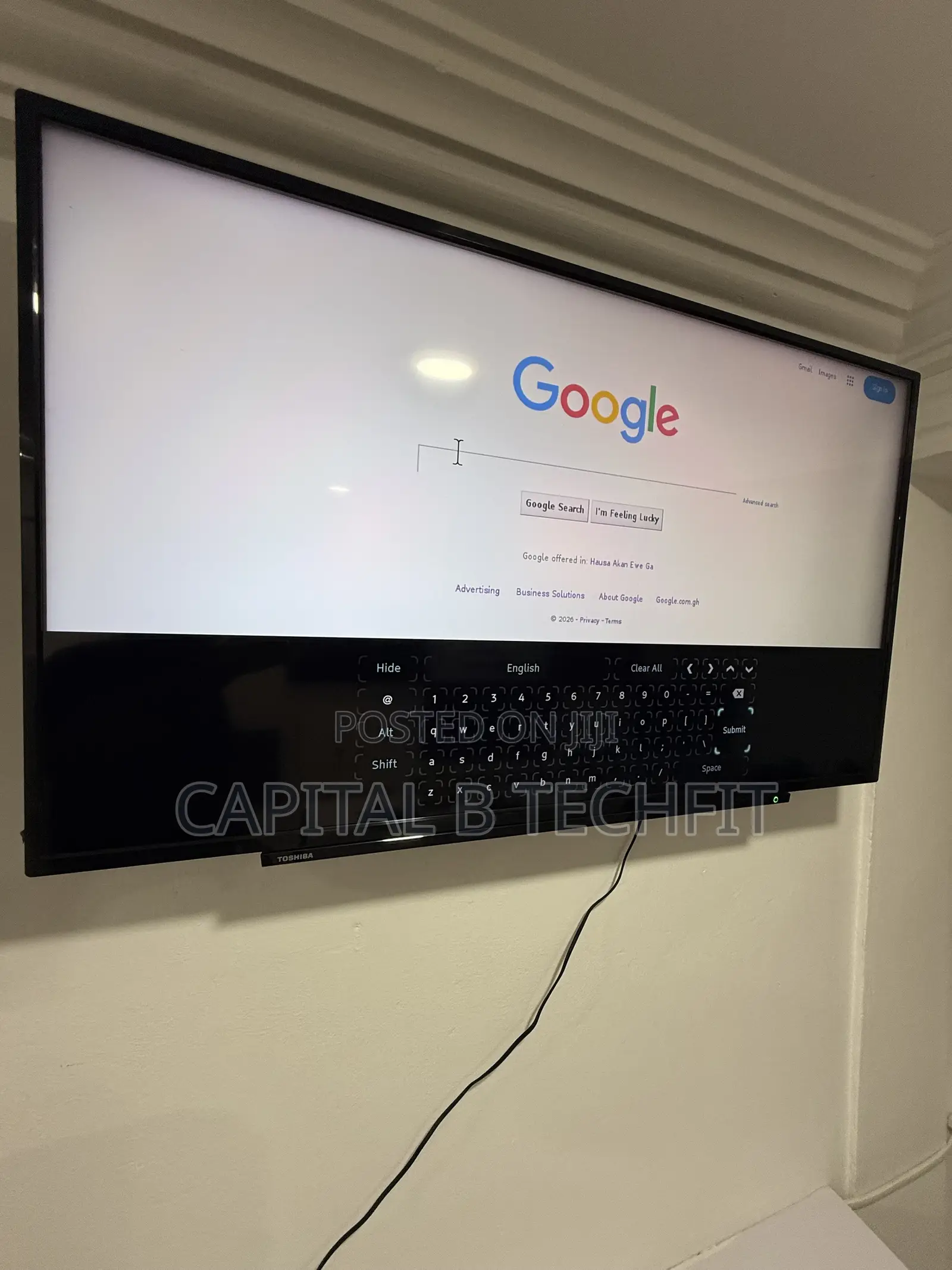 50inches Full Digital Satellite Ultra Hd Led Smart Toshiba TV