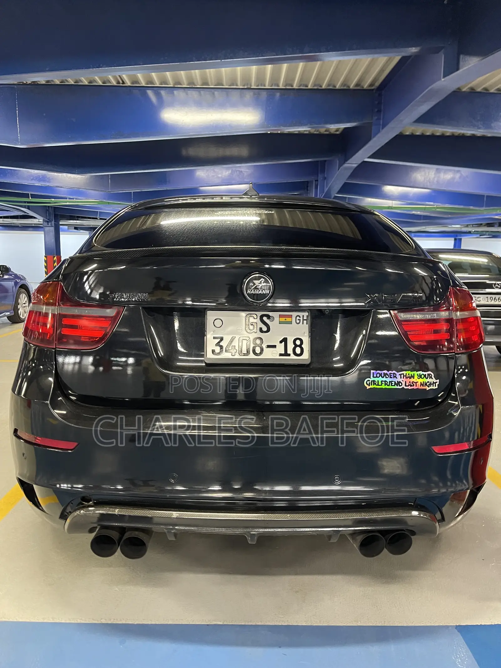 BMW X6 xDrive50i 4x4 Coupe (4.4L 8cyl 8A) 2012 Black