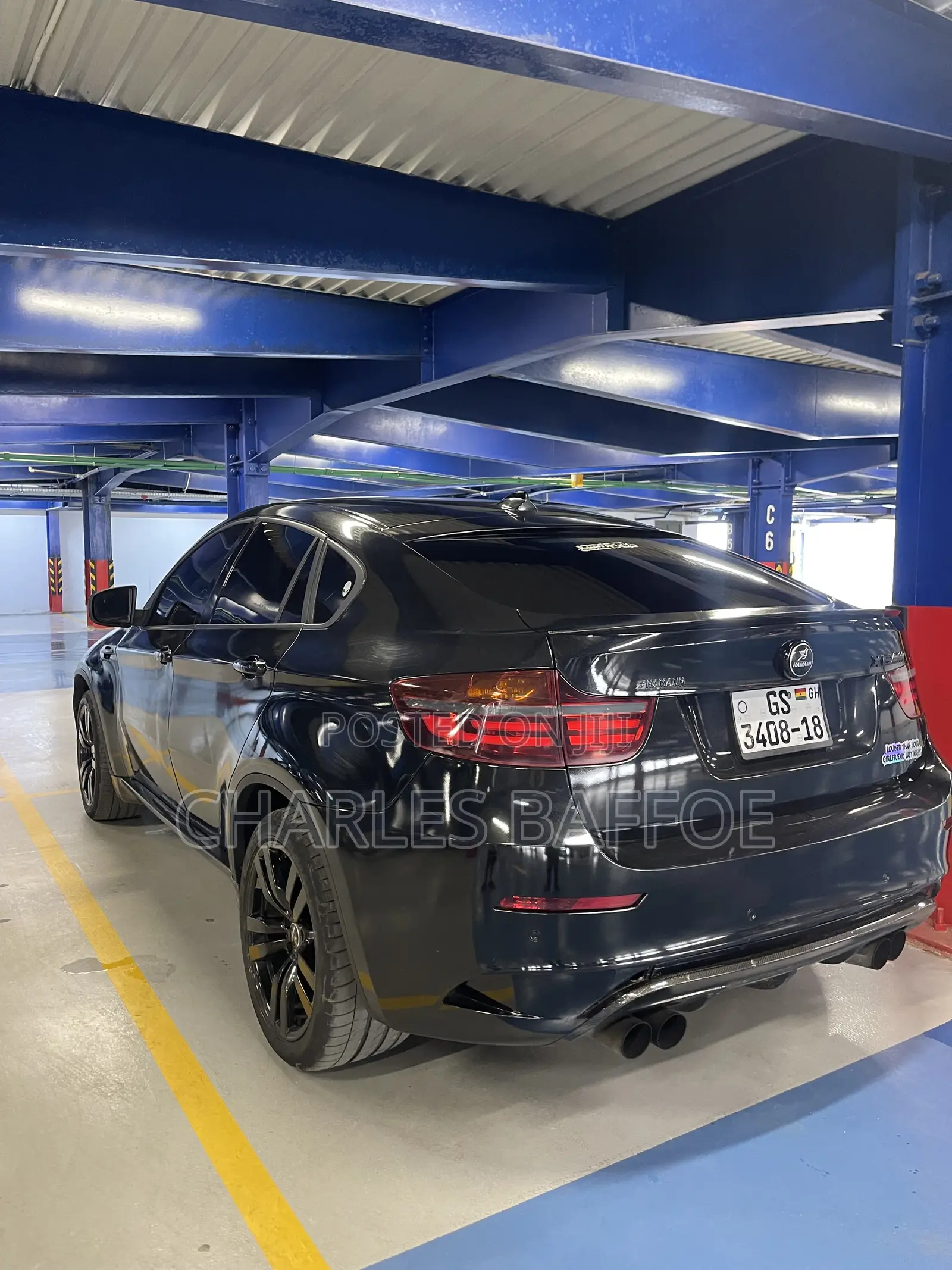 BMW X6 xDrive50i 4x4 Coupe (4.4L 8cyl 8A) 2012 Black
