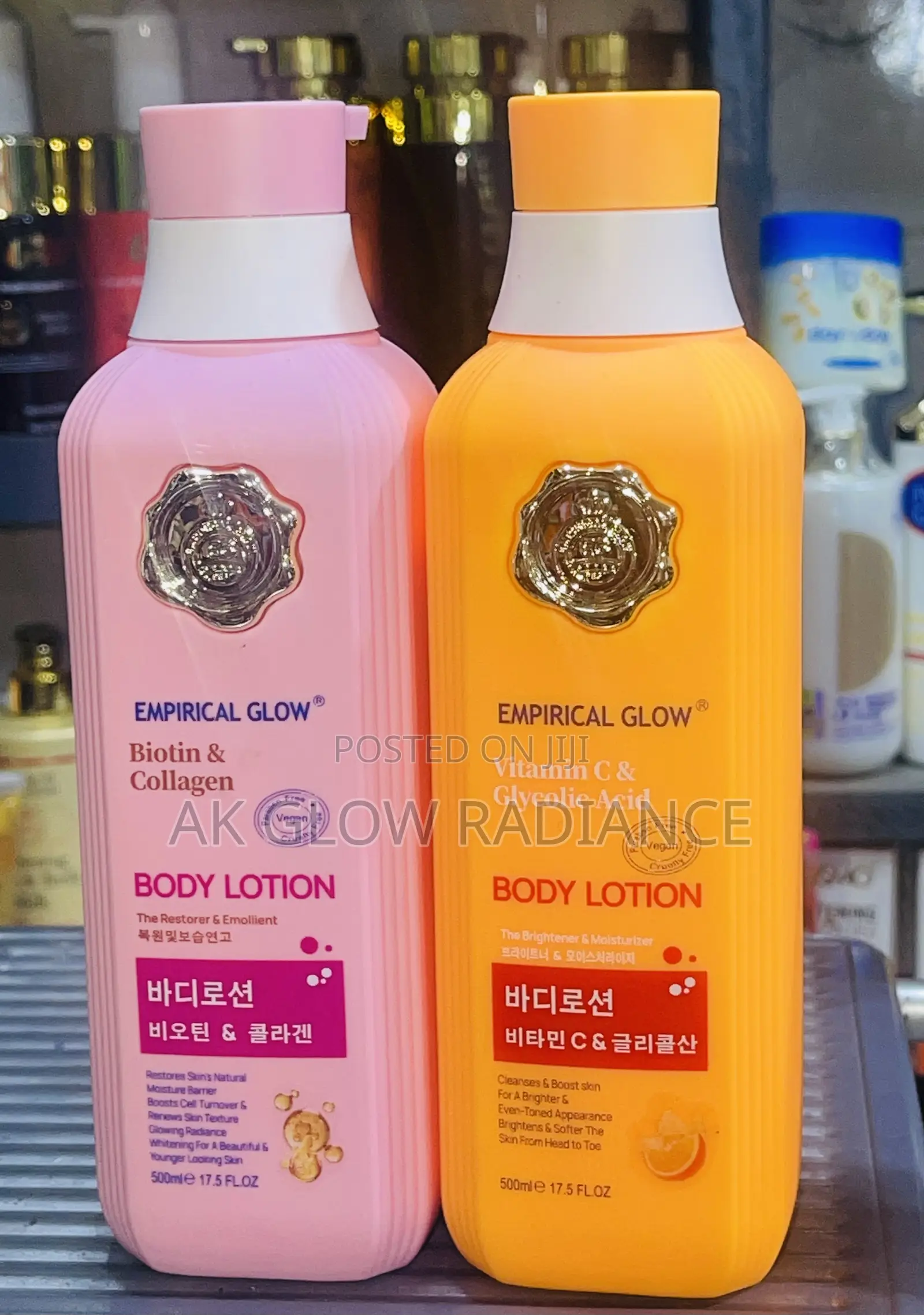 Empirical Glow Lotions