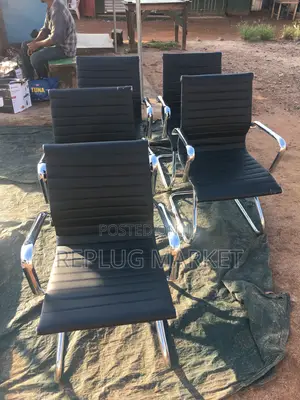Black Leather Office Chair