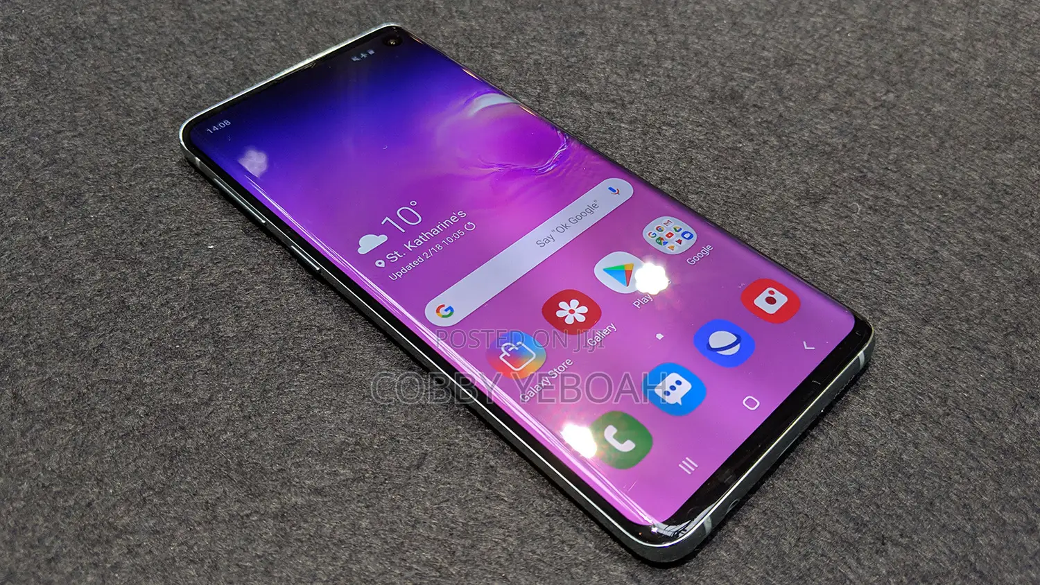 Samsung Galaxy S10 Plus 128 GB Black