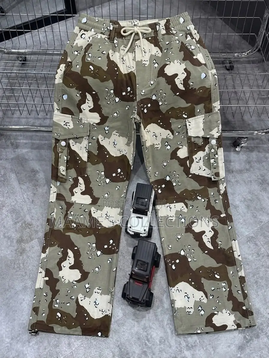 Men’S Camo Baggy / Cargo Jeans Joggers ( Size 30 - 38 )