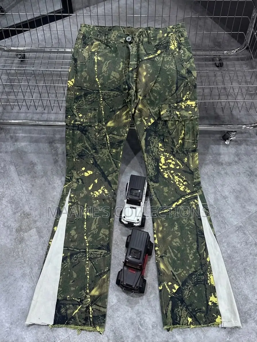 Men’S Camo Baggy / Cargo Jeans Joggers ( Size 30 - 38 )