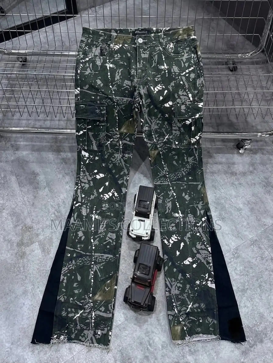 Men’S Camo Baggy / Cargo Jeans Joggers ( Size 30 - 38 )
