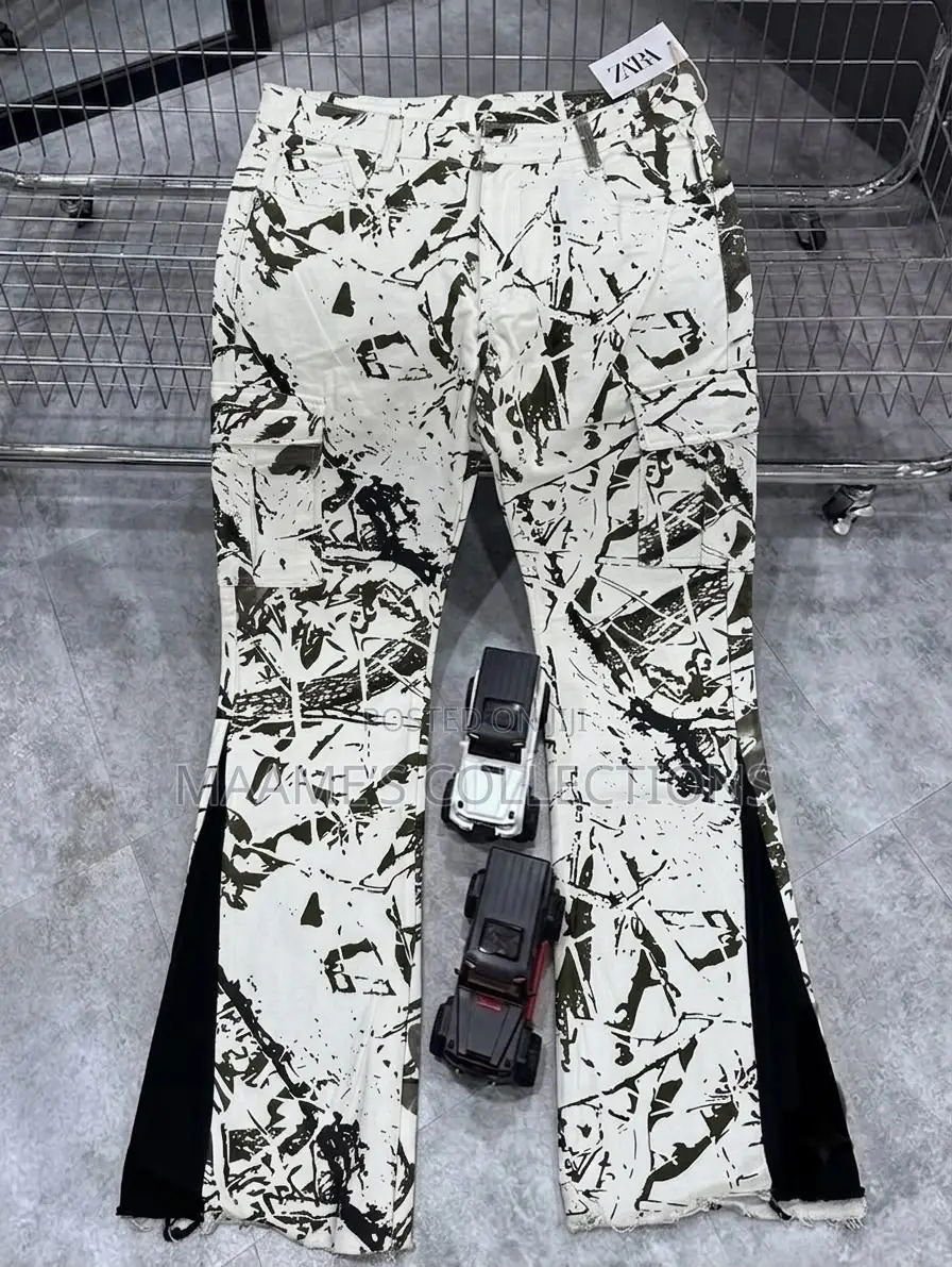 Men’S Camo Baggy / Cargo Jeans Joggers ( Size 30 - 38 )