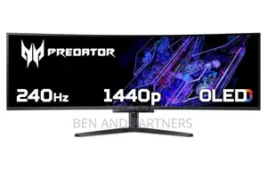 Acer Predator 49” Oled, , 240hz, 0.003ms, Hdr, Curved Monitor