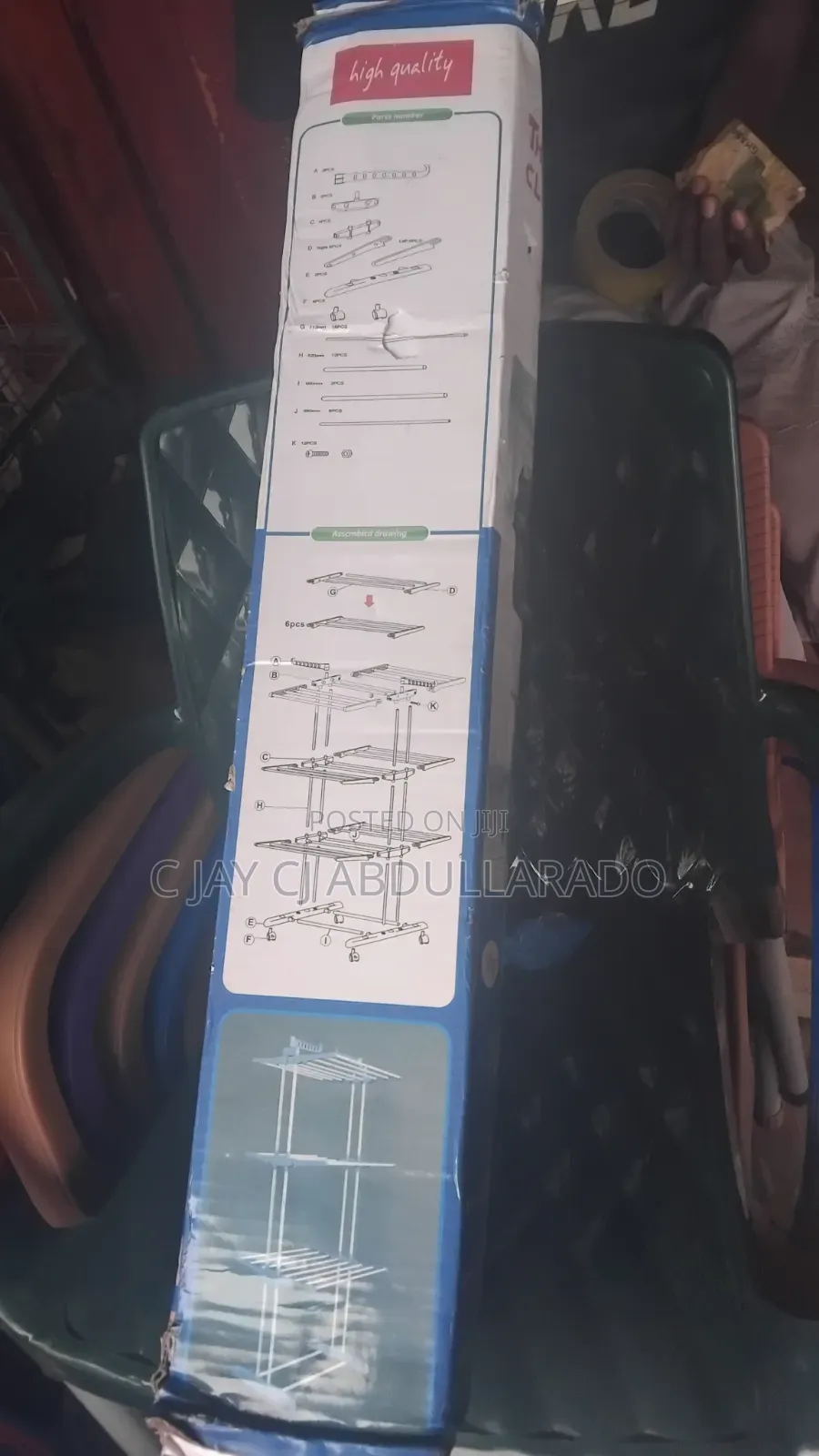 Three Layers of Clothes Hanger