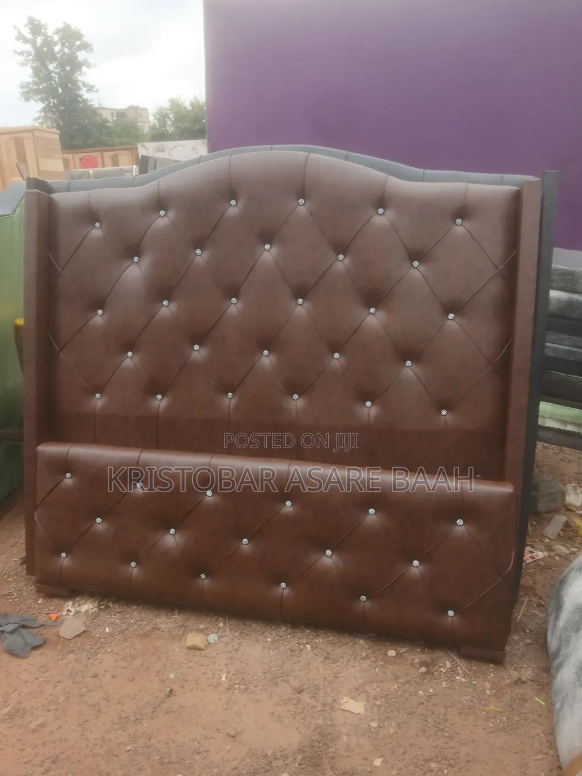 Quality One Leather Bed