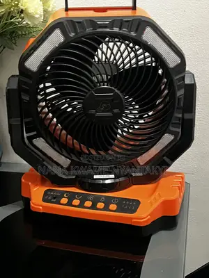 Dumsor Camping Fan 40,000mah Capacity 160 Hours