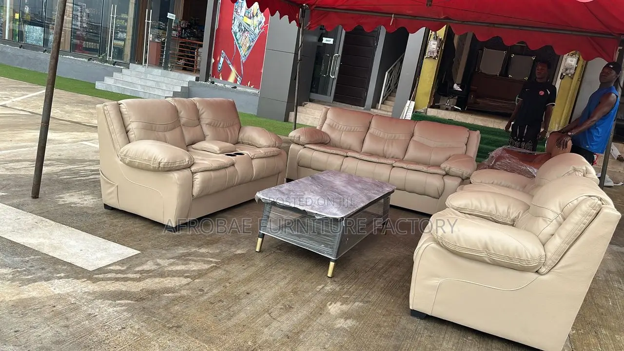Quality Sofa Sets From Afrobae Furniture Factory