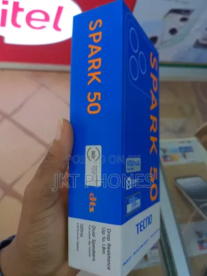 New Tecno Spark 50 128 GB Gray