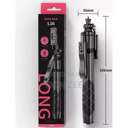 Selfie Stick L16 – 3-in-1 Tripod Handheld Stabilizer