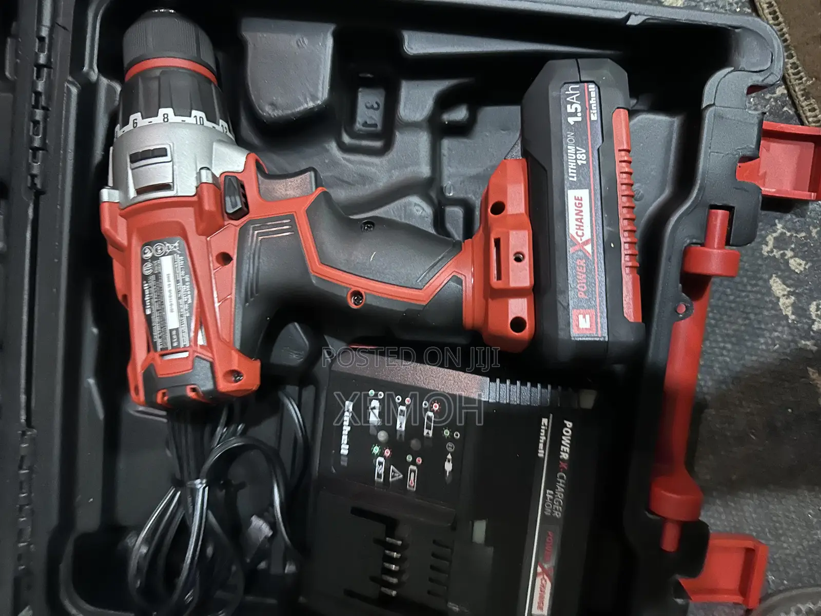 Einhel Drill and Angle Grinder Combo