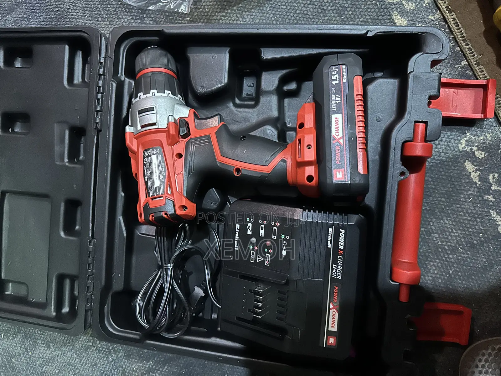 Einhel Drill and Angle Grinder Combo