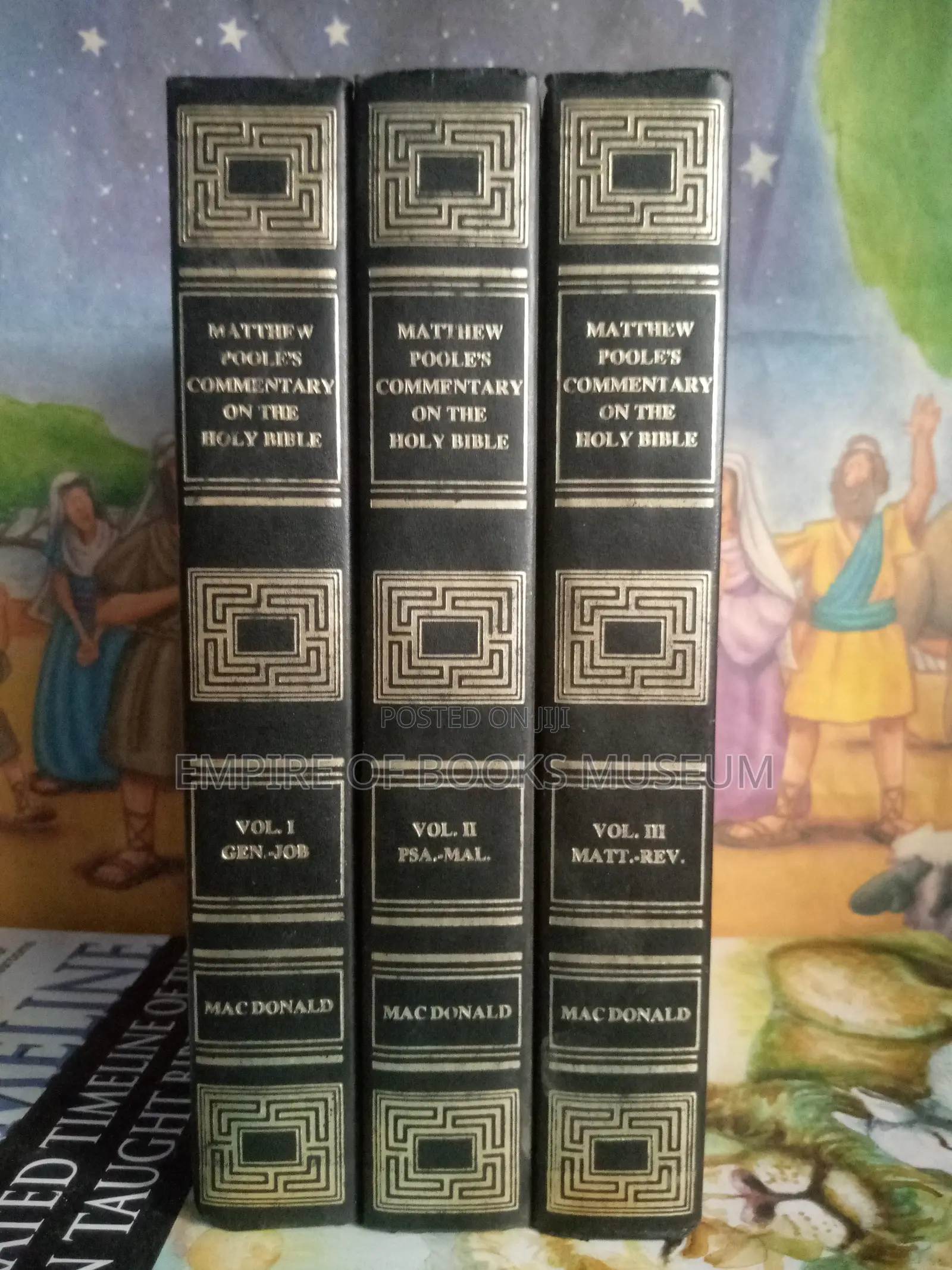 Commentary on the Holy Bible: 3 Volumes by Matthew Poole (Author)