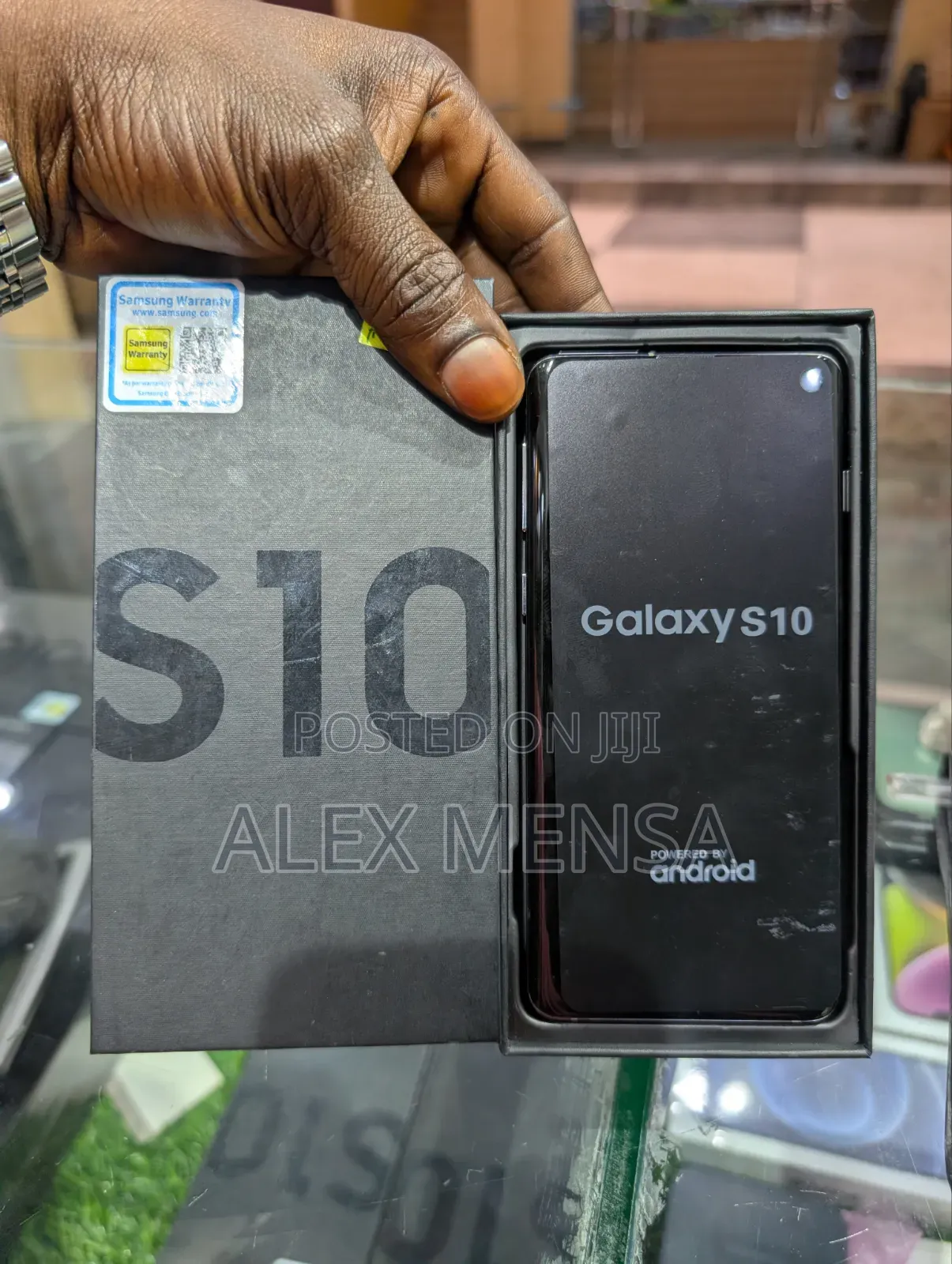 New Samsung Galaxy S10 128 GB Blue