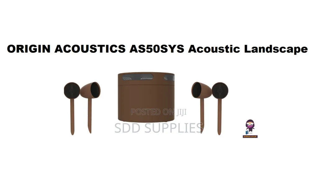 Usa Origin Accoustics Waterproof Outdoor Garden Speaker Set