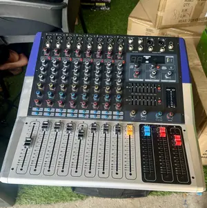 Yamaha Kv-80 8-Channel Powered Mixer With Integrated Power Amplifier
