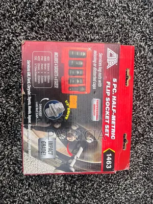 Cta 1463 5-Piece Half-Metric Flip Socket Set – Impact Grade (New)
