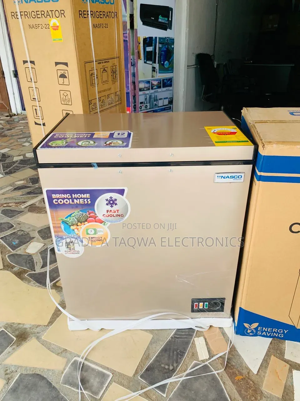 Fast Frozen 150l Nasco Chest Freezer