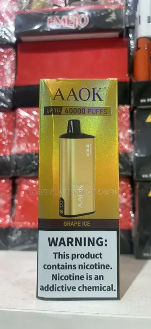 Disposable Vapes 40000puff Is Available