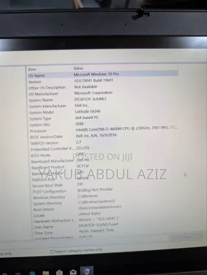 Laptop Dell Latitude E6540 8GB Intel Core i7 HDD 4T