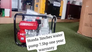 Honda 7.5hp 3-Inch High-Pressure Water Pump