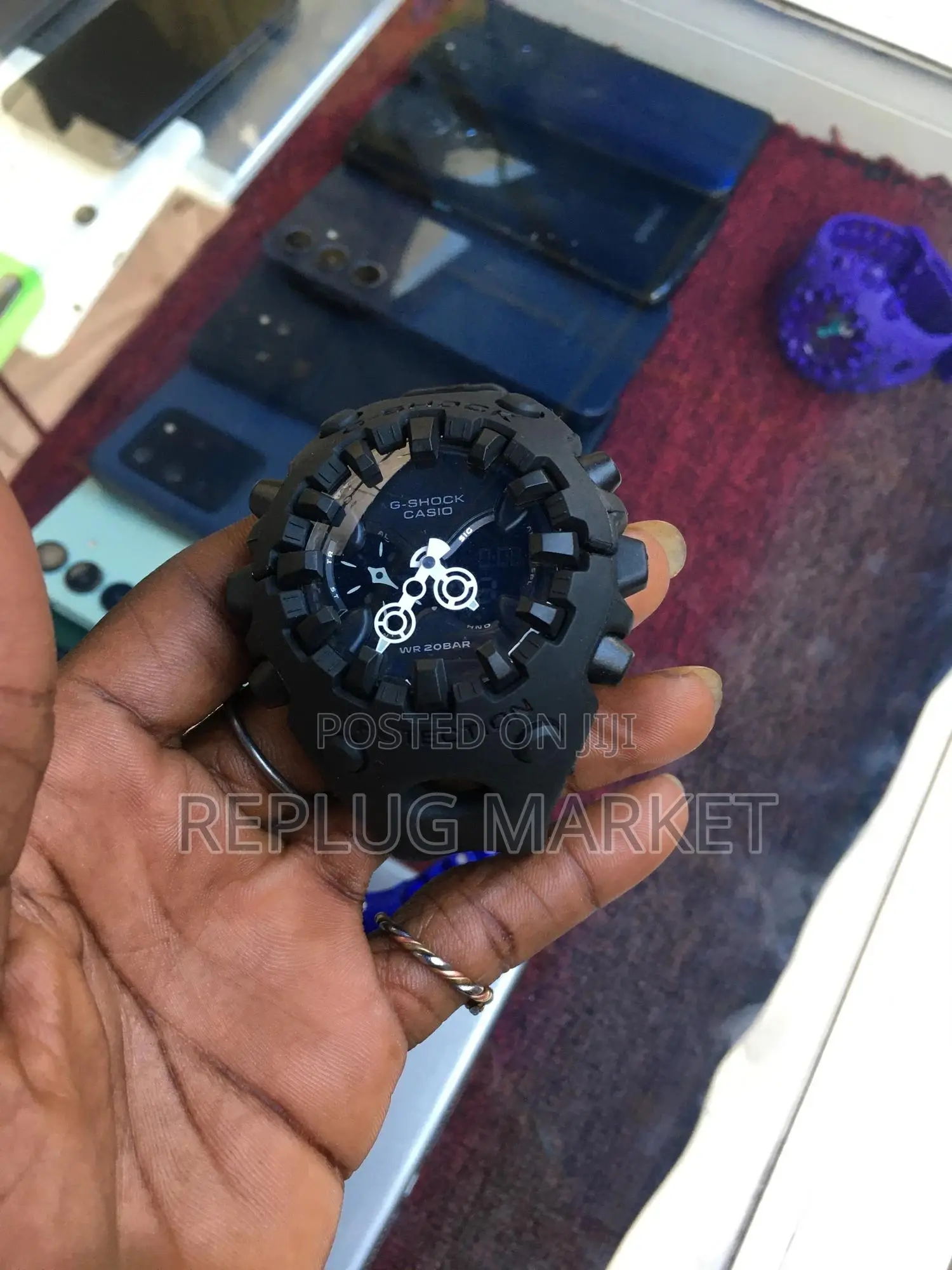 G-Shock Casio Big Case Resin Analog-Digital Watch Gav01a