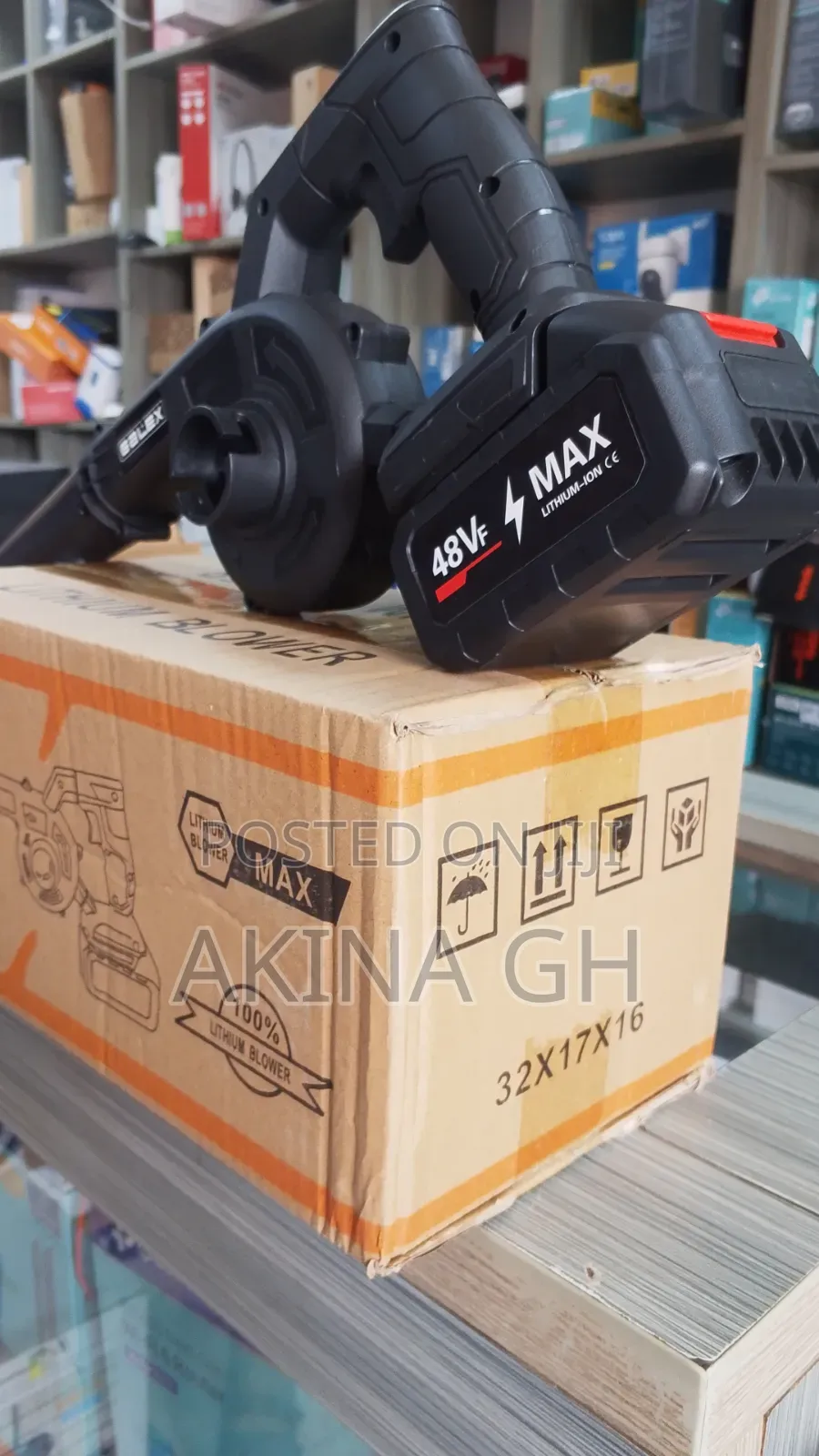 Galex Cordless Lithium Battery Air Blower 600w