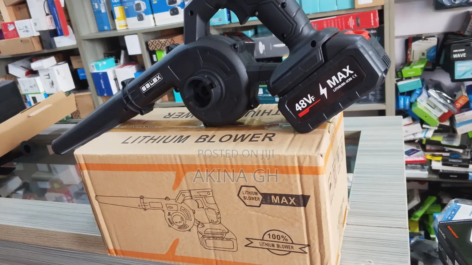 Galex Cordless Lithium Battery Air Blower 600w