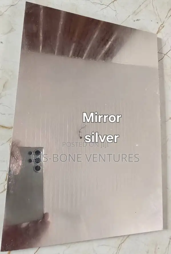 Mirror Charcoal Board(Silver) Free Delivery -5pcs