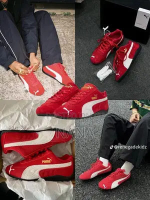 Brand New Red Puma Speedcat. Original Box Included.