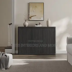 Black Storage Cabinet